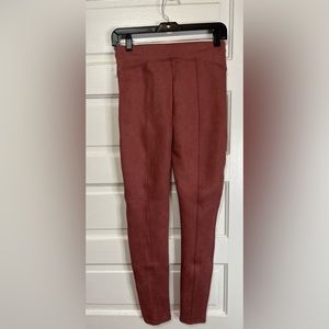 Spanx faux suede leggings